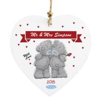 Personalised Me to You Wooden Love Heart Couple Plaque Extra Image 2 Preview